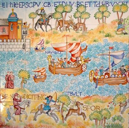 Bayeux Tapestry Panel