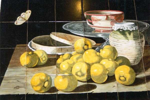 Dutch still life - lemons